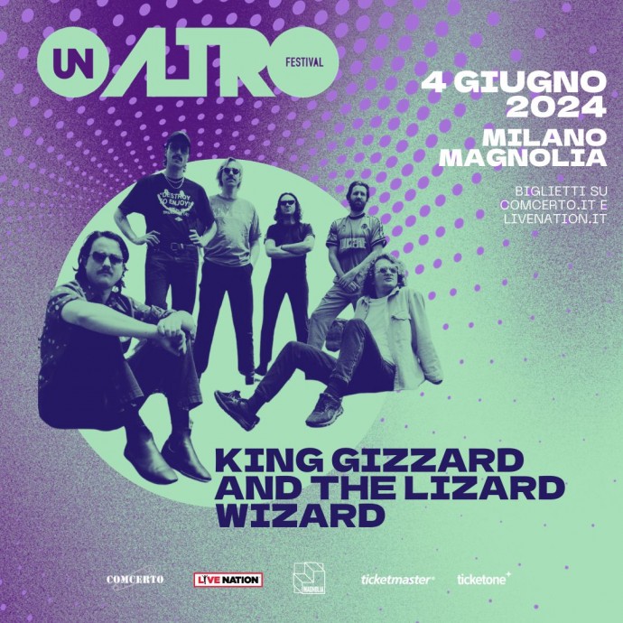 Unaltrofestival 2024: primo headliner King Gizzard & The Lizard Wizard